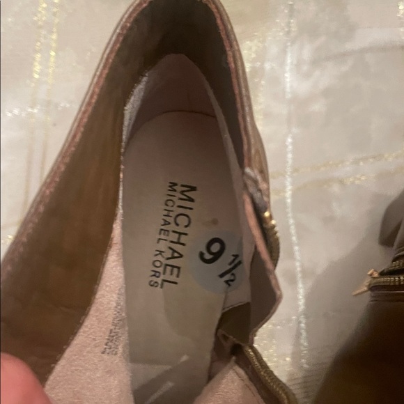 Michael Michael Kors Deep Tan platform Ankle Boots - Picture 6 of 11